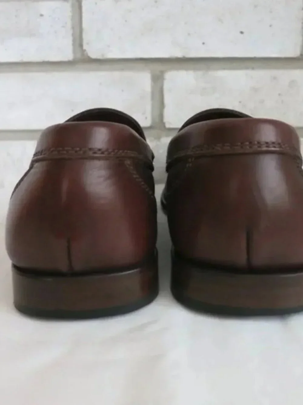 TJ Comfort Men's Leather Fashion Moccasin Loafer Shoe 43
